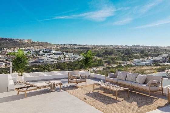 Penthouse Apartment in Benijofar zu verkaufen, Woongedeelte 182 m², Zustand Erstbezug, 3 Slaapkamers, 2 Badkamers, Pool, ref.: HA-BNN-319-A02-8
