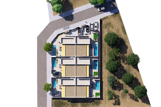 Villa in Dolores zu verkaufen, Woongedeelte 130 m², Zustand Erstbezug, Grondstuk 186 m², 3 Slaapkamers, 2 Badkamers, Pool, ref.: HA-DON-142-R01-5