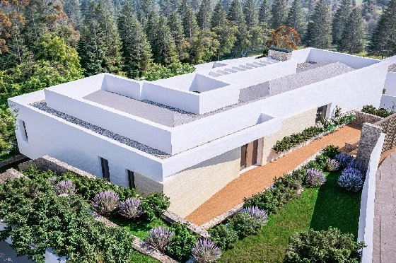 Villa in Javea zu verkaufen, Woongedeelte 300 m², Bouwjaar 2026, Klimaanlage, Grondstuk 1000 m², 3 Slaapkamers, 3 Badkamers, Pool, ref.: AM-12658DA-2