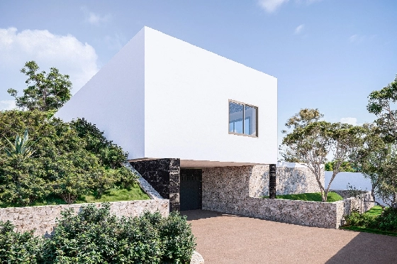 Villa in Javea zu verkaufen, Woongedeelte 300 m², Bouwjaar 2026, Klimaanlage, Grondstuk 1000 m², 3 Slaapkamers, 3 Badkamers, Pool, ref.: AM-12658DA-4