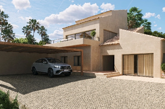 Villa in Javea zu verkaufen, Woongedeelte 185 m², Klimaanlage, Grondstuk 944 m², 4 Slaapkamers, 3 Badkamers, Pool, ref.: AM-12670DA-4