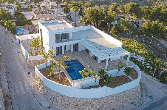 Villa in Moraira(Benimeit) zu verkaufen, Woongedeelte 310 m², Grondstuk 817 m², 3 Slaapkamers, 2 Badkamers, Pool, ref.: COB-8248MOR-10535-18