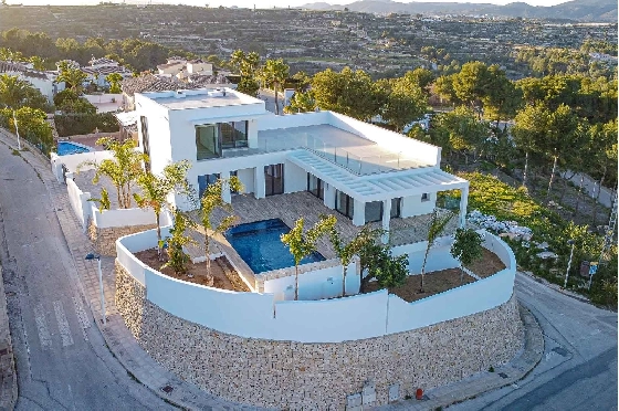 Villa in Moraira(Benimeit) zu verkaufen, Woongedeelte 310 m², Grondstuk 817 m², 3 Slaapkamers, 2 Badkamers, Pool, ref.: COB-8248MOR-10535-19