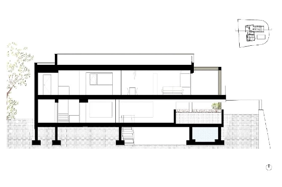 Villa in Moraira(Benimeit) zu verkaufen, Woongedeelte 310 m², Grondstuk 817 m², 3 Slaapkamers, 2 Badkamers, Pool, ref.: COB-8248MOR-10535-2