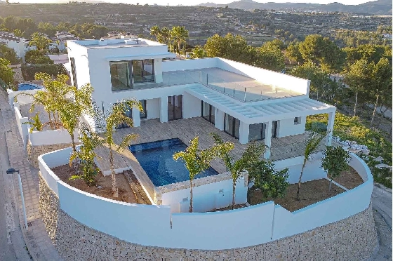 Villa in Moraira(Benimeit) zu verkaufen, Woongedeelte 310 m², Grondstuk 817 m², 3 Slaapkamers, 2 Badkamers, Pool, ref.: COB-8248MOR-10535-7