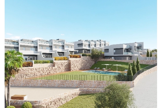 Villa in Finestrat(Balcon de Finestrat) zu verkaufen, Woongedeelte 158 m², Grondstuk 431 m², 4 Slaapkamers, 3 Badkamers, Pool, ref.: TW-BREEZE-74-1