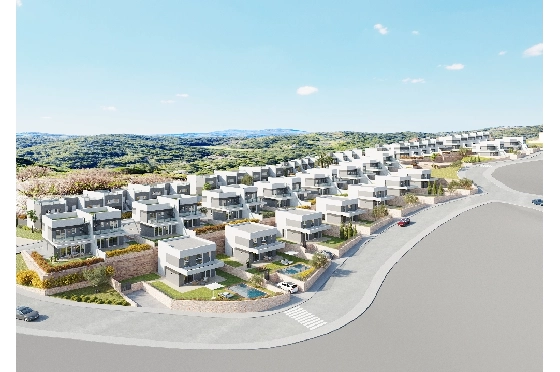 Villa in Finestrat(Balcon de Finestrat) zu verkaufen, Woongedeelte 158 m², Grondstuk 431 m², 4 Slaapkamers, 3 Badkamers, Pool, ref.: TW-BREEZE-74-14