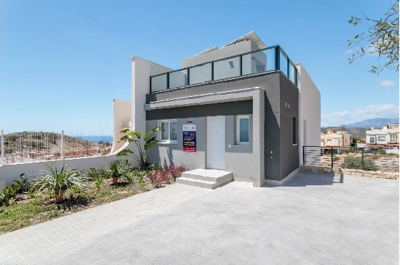 Villa in Finestrat(Balcon de Finestrat) zu verkaufen, Woongedeelte 158 m², Grondstuk 431 m², 4 Slaapkamers, 3 Badkamers, Pool, ref.: TW-BREEZE-74-15