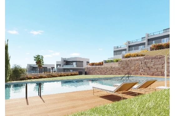 Villa in Finestrat(Balcon de Finestrat) zu verkaufen, Woongedeelte 158 m², Grondstuk 431 m², 4 Slaapkamers, 3 Badkamers, Pool, ref.: TW-BREEZE-74-2