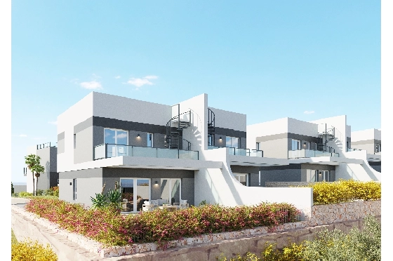 Villa in Finestrat(Balcon de Finestrat) zu verkaufen, Woongedeelte 158 m², Grondstuk 431 m², 4 Slaapkamers, 3 Badkamers, Pool, ref.: TW-BREEZE-74-5
