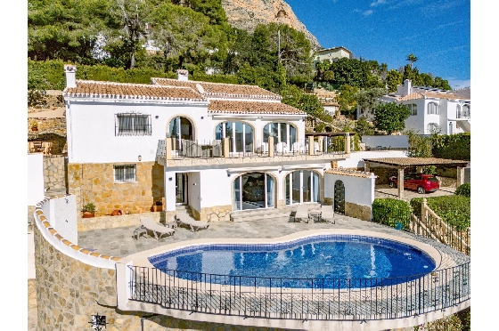 Villa in Javea zu verkaufen, Woongedeelte 281 m², Klimaanlage, Grondstuk 1666 m², 4 Slaapkamers, 3 Badkamers, Pool, ref.: AVS-57574-14
