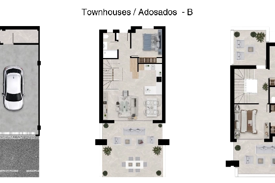 Stadthaus in La Cala De Mijas(La Cala Golf Resort) zu verkaufen, Woongedeelte 208 m², Grondstuk 255 m², 3 Slaapkamers, 3 Badkamers, ref.: TW-THE-MEADOWS-4-24