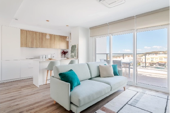 Stadthaus in Finestrat(Balcon de Finestrat) zu verkaufen, Woongedeelte 118 m², Grondstuk 237 m², 3 Slaapkamers, 3 Badkamers, Pool, ref.: TW-NATURE-34-7