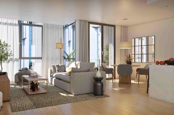Apartment in Palma De Mallorca(Palma centre) zu verkaufen, Woongedeelte 82 m², Grondstuk 88 m², 2 Slaapkamers, 2 Badkamers, ref.: TW-6-PALMA-10