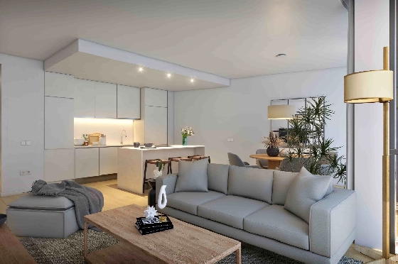 Apartment in Palma De Mallorca(Palma centre) zu verkaufen, Woongedeelte 82 m², Grondstuk 88 m², 2 Slaapkamers, 2 Badkamers, ref.: TW-6-PALMA-12