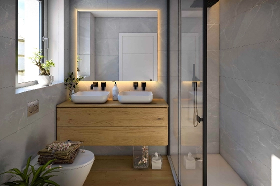 Apartment in Palma De Mallorca(Palma centre) zu verkaufen, Woongedeelte 82 m², Grondstuk 88 m², 2 Slaapkamers, 2 Badkamers, ref.: TW-6-PALMA-18