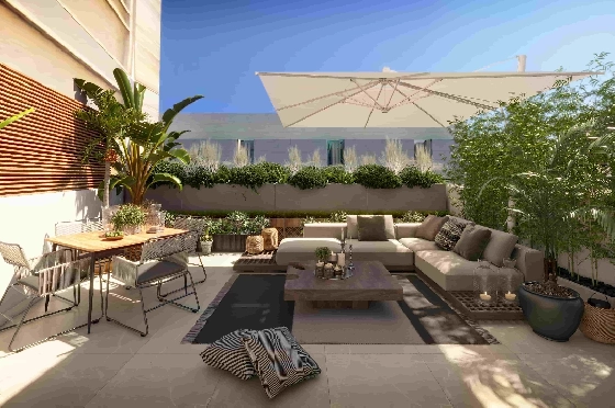 Apartment in Palma De Mallorca(Palma centre) zu verkaufen, Woongedeelte 82 m², Grondstuk 88 m², 2 Slaapkamers, 2 Badkamers, ref.: TW-6-PALMA-2