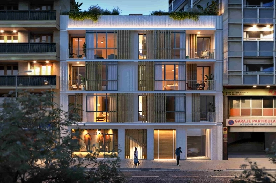 Apartment in Palma De Mallorca(Palma centre) zu verkaufen, Woongedeelte 82 m², Grondstuk 88 m², 2 Slaapkamers, 2 Badkamers, ref.: TW-6-PALMA-23