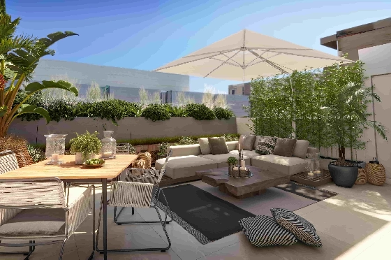 Apartment in Palma De Mallorca(Palma centre) zu verkaufen, Woongedeelte 82 m², Grondstuk 88 m², 2 Slaapkamers, 2 Badkamers, ref.: TW-6-PALMA-3