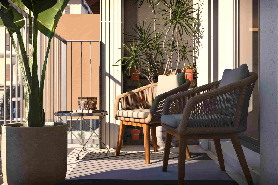 Apartment in Palma De Mallorca(Palma centre) zu verkaufen, Woongedeelte 82 m², Grondstuk 88 m², 2 Slaapkamers, 2 Badkamers, ref.: TW-6-PALMA-9