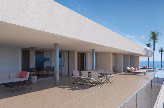 Villa in Benitachell(Cumbre del Sol) zu verkaufen, Woongedeelte 506 m², Grondstuk 2393 m², 6 Slaapkamers, 7 Badkamers, Pool, ref.: VA-21294-3