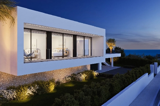 Villa in Benitachell(Cumbre del Sol) zu verkaufen, Woongedeelte 313 m², Grondstuk 1338 m², 4 Slaapkamers, 6 Badkamers, Pool, ref.: VA-21558-11
