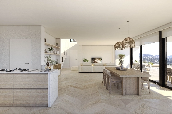 Villa in Benitachell(Cumbre del Sol) zu verkaufen, Woongedeelte 278 m², Grondstuk 1087 m², 4 Slaapkamers, 5 Badkamers, Pool, ref.: VA-22474-3