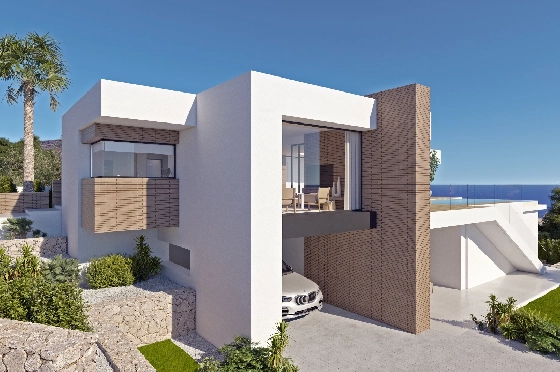 Villa in Benitachell(Cumbre del Sol) zu verkaufen, Woongedeelte 253 m², Grondstuk 951 m², 3 Slaapkamers, 4 Badkamers, Pool, ref.: VA-22477-2