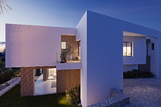 Villa in Benitachell(Cumbre del Sol) zu verkaufen, Woongedeelte 253 m², Grondstuk 951 m², 3 Slaapkamers, 4 Badkamers, Pool, ref.: VA-22477-8