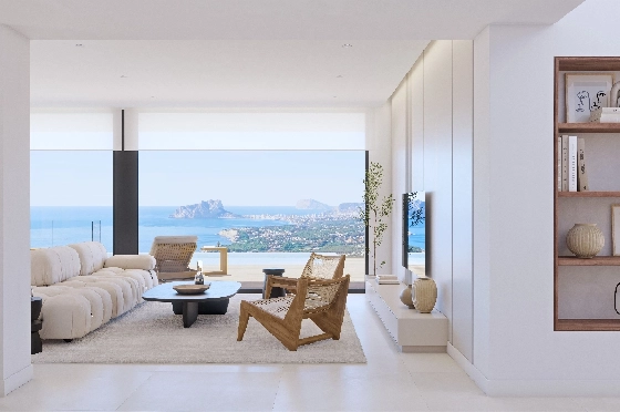Villa in Benitachell(Cumbre del Sol) zu verkaufen, Woongedeelte 272 m², Grondstuk 1020 m², 3 Slaapkamers, 4 Badkamers, Pool, ref.: VA-22646-3