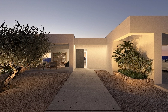 Villa in Benitachell(Cumbre del Sol) zu verkaufen, Woongedeelte 272 m², Grondstuk 1020 m², 3 Slaapkamers, 4 Badkamers, Pool, ref.: VA-22646-6