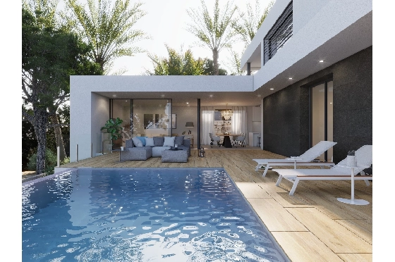 Villa in Benitachell(Cumbre del Sol) zu verkaufen, Woongedeelte 190 m², Grondstuk 817 m², 3 Slaapkamers, 4 Badkamers, Pool, ref.: VA-22894-3