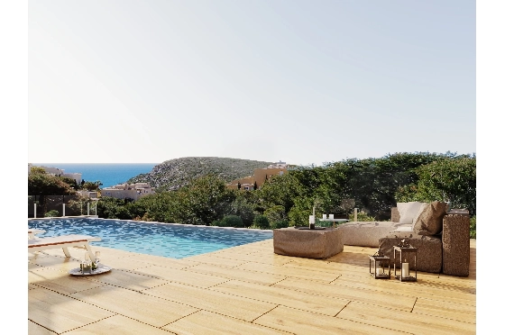 Villa in Benitachell(Cumbre del Sol) zu verkaufen, Woongedeelte 190 m², Grondstuk 817 m², 3 Slaapkamers, 4 Badkamers, Pool, ref.: VA-22894-7