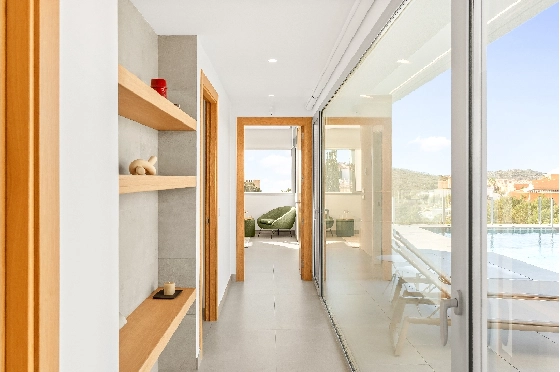 Villa in Benitachell(Cumbre del Sol) zu verkaufen, Woongedeelte 215 m², Grondstuk 813 m², 4 Slaapkamers, 5 Badkamers, Pool, ref.: VA-22899-21