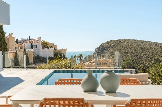 Villa in Benitachell(Cumbre del Sol) zu verkaufen, Woongedeelte 215 m², Grondstuk 813 m², 4 Slaapkamers, 5 Badkamers, Pool, ref.: VA-22899-37