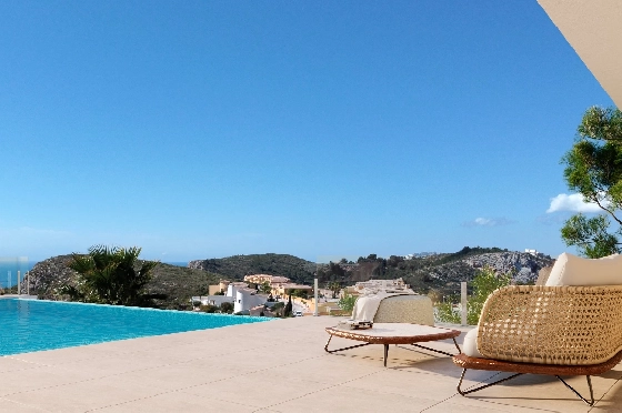 Villa in Benitachell(Cumbre del Sol) zu verkaufen, Woongedeelte 215 m², Grondstuk 813 m², 4 Slaapkamers, 5 Badkamers, Pool, ref.: VA-22899-5