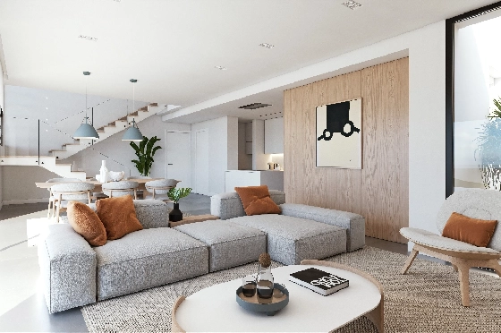 Villa in Benitachell(Benitatxell) zu verkaufen, Woongedeelte 215 m², Grondstuk 824 m², 3 Slaapkamers, 4 Badkamers, Pool, ref.: VA-23232-8