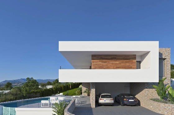 Villa in Benitachell(Cumbre del Sol) zu verkaufen, Woongedeelte 267 m², Grondstuk 963 m², 3 Slaapkamers, 4 Badkamers, Pool, ref.: VA-23300-1