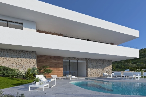 Villa in Benitachell(Cumbre del Sol) zu verkaufen, Woongedeelte 267 m², Grondstuk 963 m², 3 Slaapkamers, 4 Badkamers, Pool, ref.: VA-23300-2
