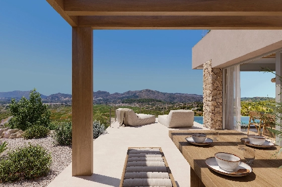 Villa in Lliber(Vall de Pop) zu verkaufen, Woongedeelte 165 m², Grondstuk 439 m², 3 Slaapkamers, 3 Badkamers, Pool, ref.: VA-23426-4
