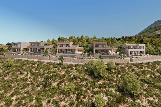 Villa in Lliber(Vall de Pop) zu verkaufen, Woongedeelte 165 m², Grondstuk 473 m², 3 Slaapkamers, 3 Badkamers, Pool, ref.: VA-23427-1