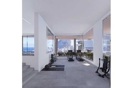 Apartment in Calpe(Calpe) zu verkaufen, Woongedeelte 91 m², 2 Slaapkamers, 2 Badkamers, Pool, ref.: VA-EBB18-18