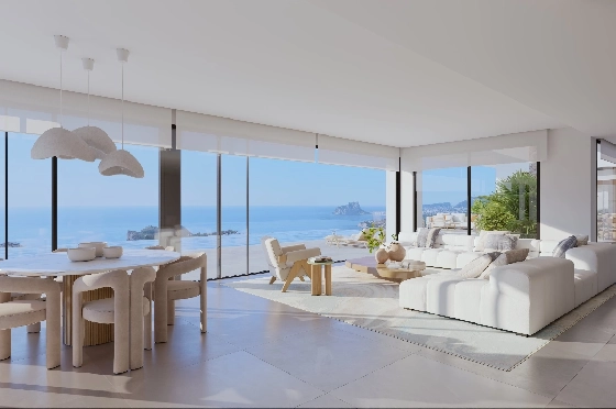 Villa in Benissa(Benissa) zu verkaufen, Woongedeelte 434 m², + Fussbodenheizung, Klimaanlage, Grondstuk 1510 m², 4 Slaapkamers, 6 Badkamers, Pool, ref.: VA-24551-14
