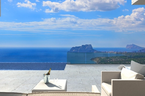 Villa in Benitachell(Cumbre del Sol) zu verkaufen, Woongedeelte 260 m², Grondstuk 997 m², 3 Slaapkamers, 4 Badkamers, Pool, ref.: VA-22449-4