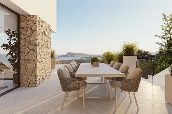 Villa in Altea(Altea) zu verkaufen, Woongedeelte 249 m², Grondstuk 1006 m², 4 Slaapkamers, 5 Badkamers, Pool, ref.: VA-24652-16