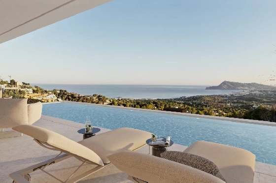 Villa in Altea(Altea) zu verkaufen, Woongedeelte 249 m², Grondstuk 1006 m², 4 Slaapkamers, 5 Badkamers, Pool, ref.: VA-24652-17