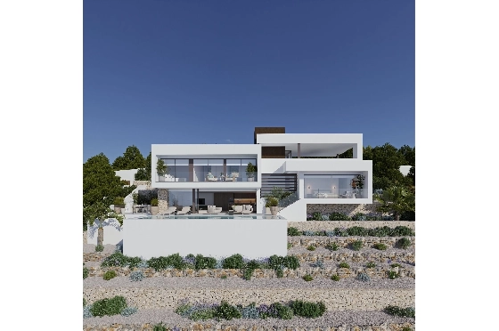 Villa in Altea(Altea) zu verkaufen, Woongedeelte 249 m², Grondstuk 1006 m², 4 Slaapkamers, 5 Badkamers, Pool, ref.: VA-24652-8