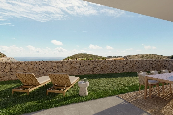 Apartment in Benitachell(Cumbre del Sol) zu verkaufen, Woongedeelte 83 m², 2 Slaapkamers, 2 Badkamers, Pool, ref.: VA-PG065-23