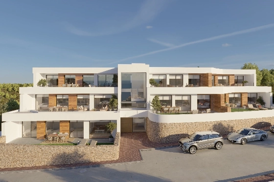 Apartment in Benitachell(Cumbre del Sol) zu verkaufen, Woongedeelte 83 m², 2 Slaapkamers, 2 Badkamers, Pool, ref.: VA-PG065-27