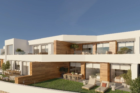 Apartment in Benitachell(Cumbre del Sol) zu verkaufen, Woongedeelte 83 m², 2 Slaapkamers, 2 Badkamers, Pool, ref.: VA-PG065-28